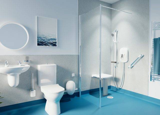 How to adapt a bathroom for a wheelchair user - wet room