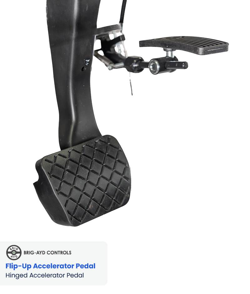 Flip-Up Accelerator Pedal Hinged Accelerator Pedal