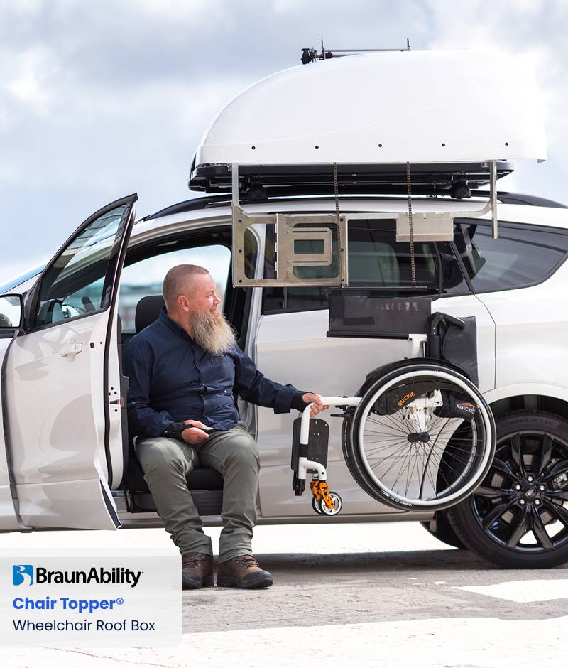 Chair Topper® Wheelchair Roof Box