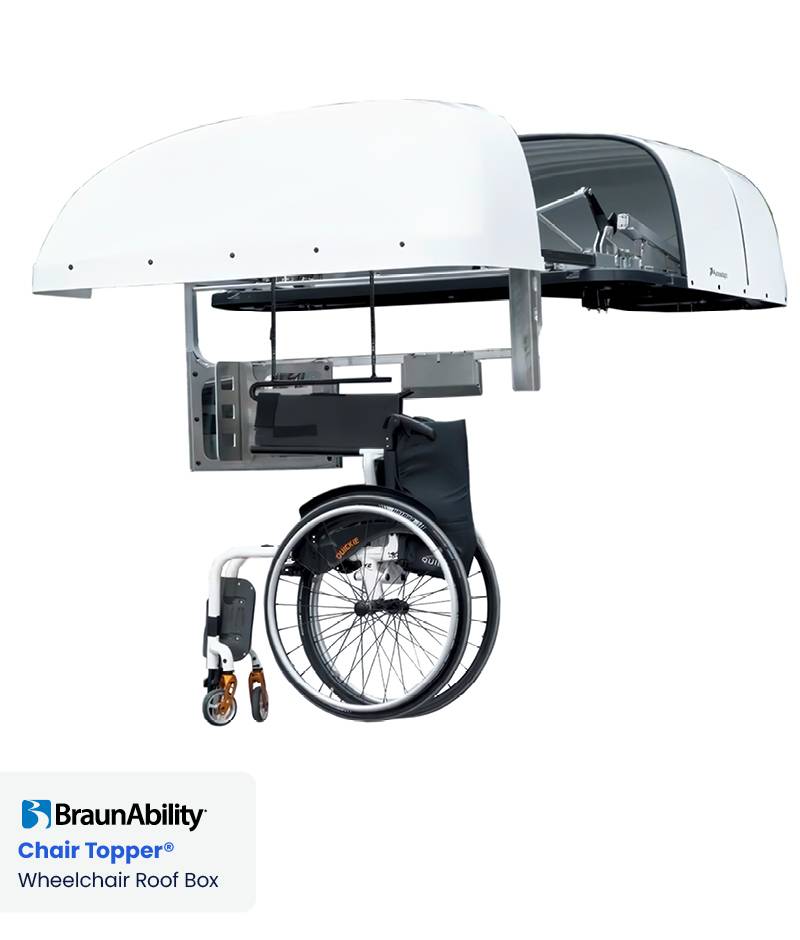 Chair Topper® Wheelchair Roof Box