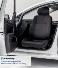 Turnout + Compact Seat Manual Swivel Seat (Standard Package)