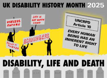 uk disability history month 2025 image taken from UDHM