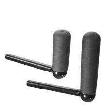 Two standard handles for car hand controls one is regular, the other is longer