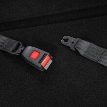 The Autochair and Brig-Ayd Controls boot hoist restraint system. A robust inertia reel that looks like an advanced car safety belt.