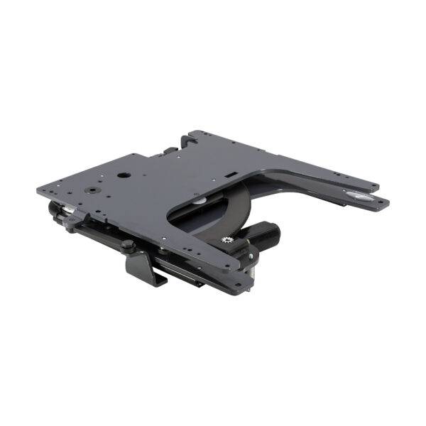 The mechanism of a Turnout E Low, an electric turning Swivel Seat