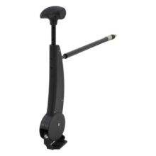 The Carospeed Menox, a floor-mounted mechanical push/pull accelerator and brake. A tall black handle with various options for trim.