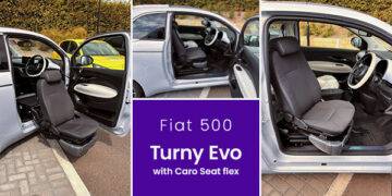 Turny evo installation fiat 500