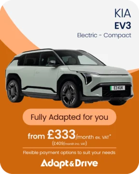 Kia EV3 Adapt & Drive pricing example