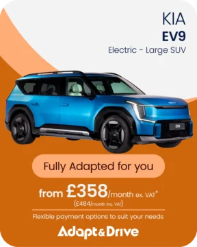 Kia EV9 Adapt & Drive pricing example