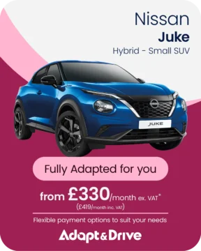 Nissan Juke price graphic