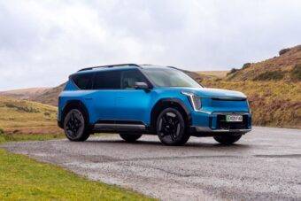 Blue Kia EV9