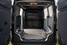 Interior shot of rear cargo space Kia PV5 Cargo