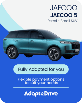Adapt & Drive JAECOO 5 Petrol car card