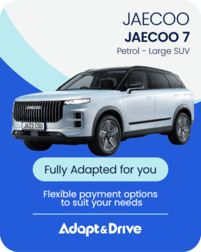Adapt & Drive JAECOO 7 petrol car card