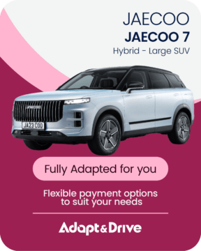 Adapt & Drive JAECOO 7 hybrid car card