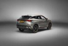 rear shot of grey OMODA 5