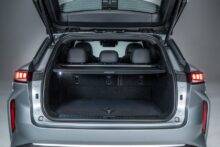 open boot of grey OMODA 9